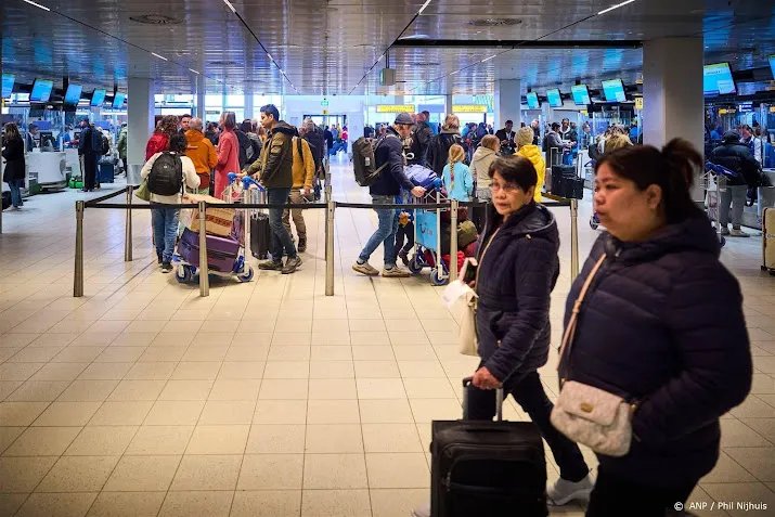 piekdag op schiphol verloopt soepel