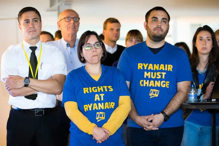 piloten dagen ryanair over sluiting eindhoven
