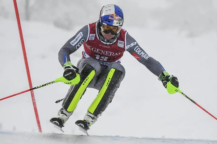 pinturault klopt hirscher in val disere