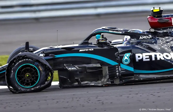 pirelli zoekt oorzaak lekke banden in slotfase britse grand prix