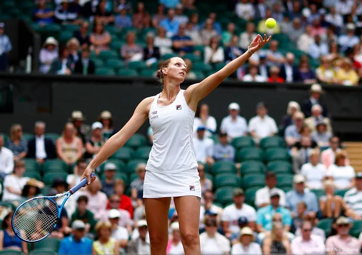 pliskova binnen een uur klaar met puig