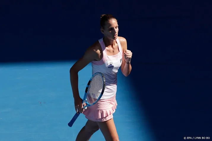 pliskova overtuigend naar laatste acht