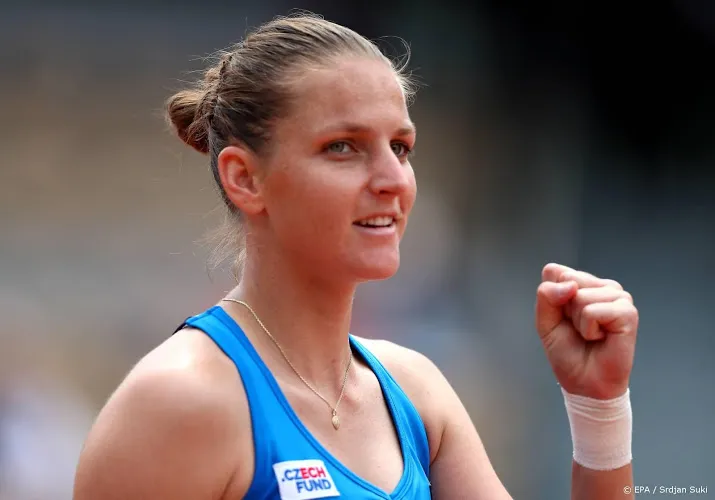 pliskova simpel door naar derde ronde