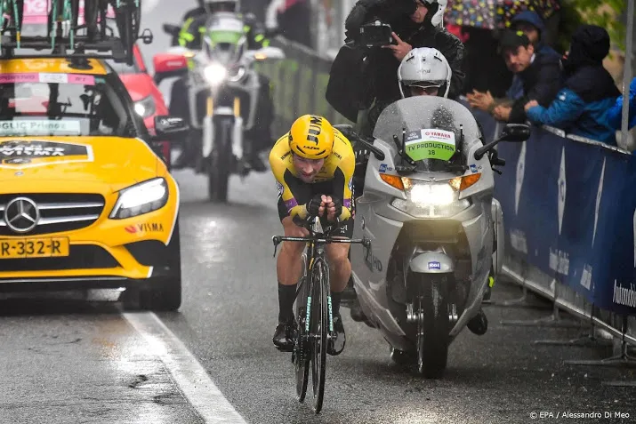 ploegleider boven perfecte tijdrit roglic