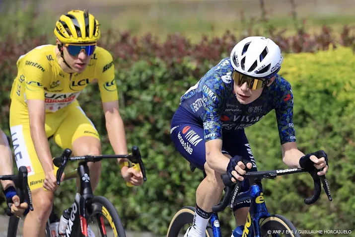ploegleider vingegaard accepteert tijdverlies op sterke pogacar