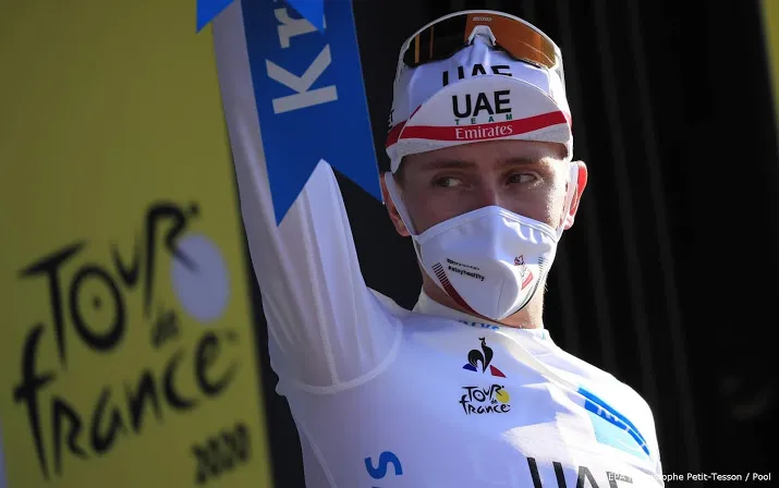 pogacar wint negende etappe tour roglic nieuwe leider