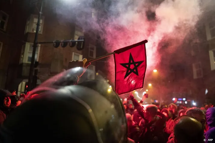 politie deelt beelden drie relschoppers rond wk duels marokko