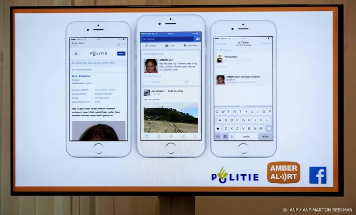 politie is verbaasd over sms amber alert over petitie