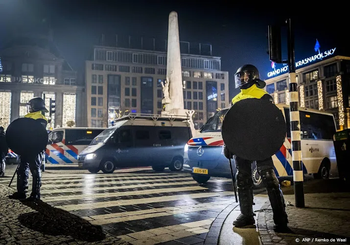 politie jaarwisseling onder controle door forse inzet