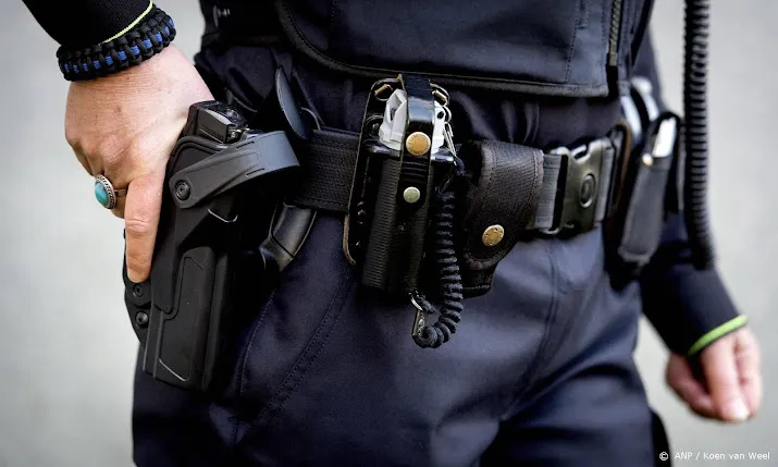 politie lost schoten bij aanhoudingen in tholen
