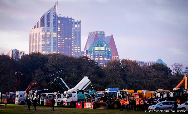 politie malieveld staat vol kan niets meer bij