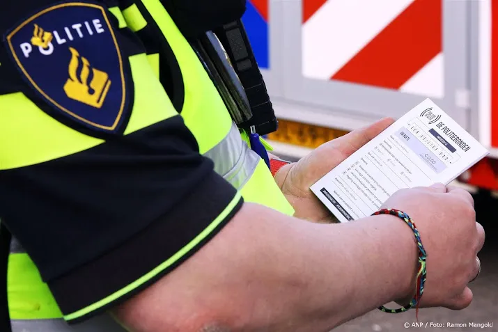 politie schrijft 6000 minder boetes uit in actieweek