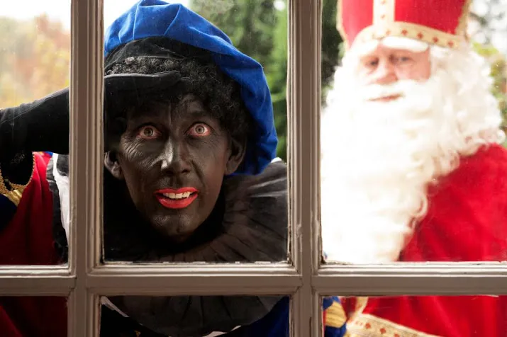 politie stopt met zwarte piet bij sintviering