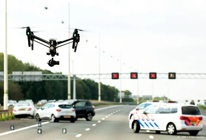 politie zet meer in op gebruik van drones