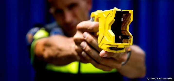 politie zet stroomstootwapen minder vaak in