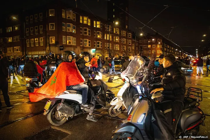 politiebond acp verwacht niet opnieuw rellen na wedstrijd marokko
