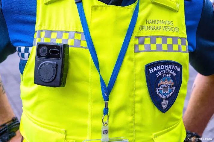 politieman raakt bodycam kwijt