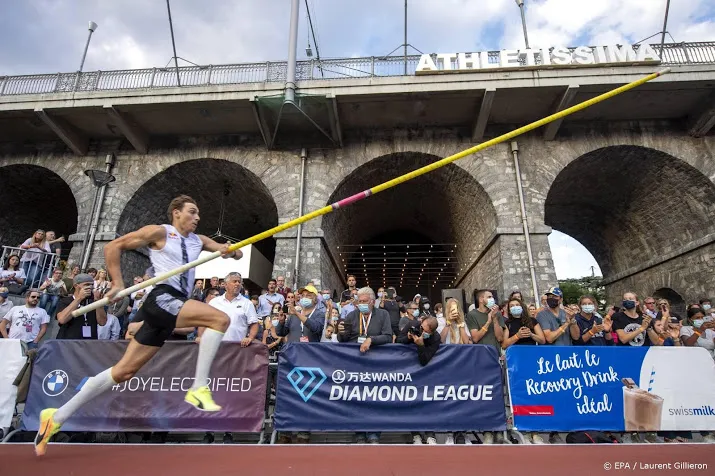 polsstokhoogspringer duplantis ook in lausanne de beste