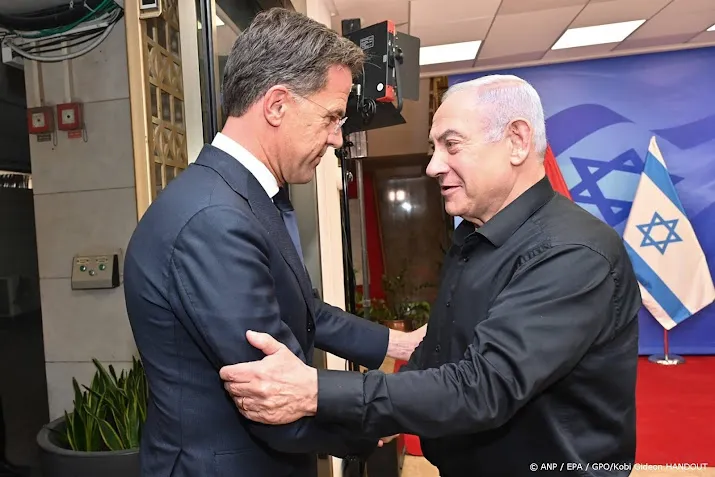 premier mark rutte opnieuw naar israel en palestijnse gebieden