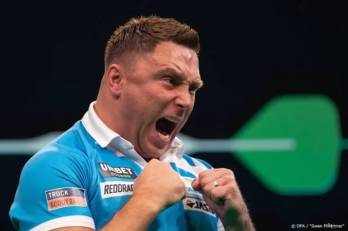 price in halve finales wk darts tegen wright