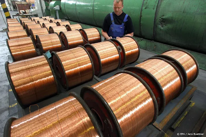 prijzen koper en andere metalen omlaag door zorgen recessie