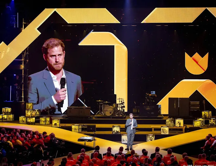 prins harry geemotioneerd bij opening invictus games