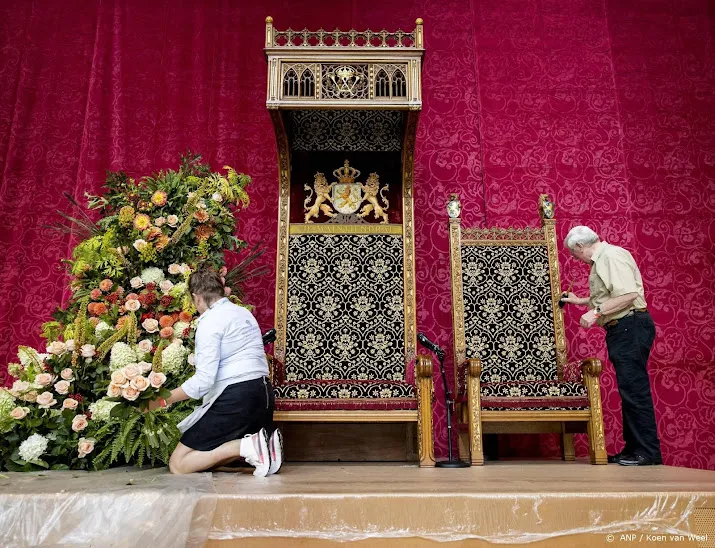 prinsjesdag voor tweede jaar in aangepaste vorm vanwege corona