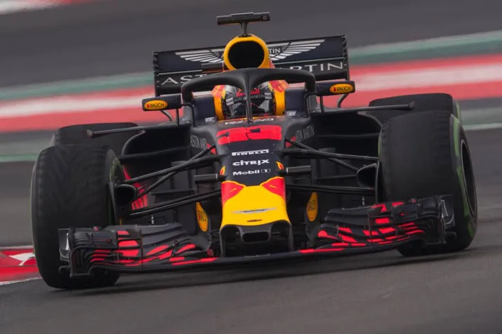 productieve testsessie verstappen