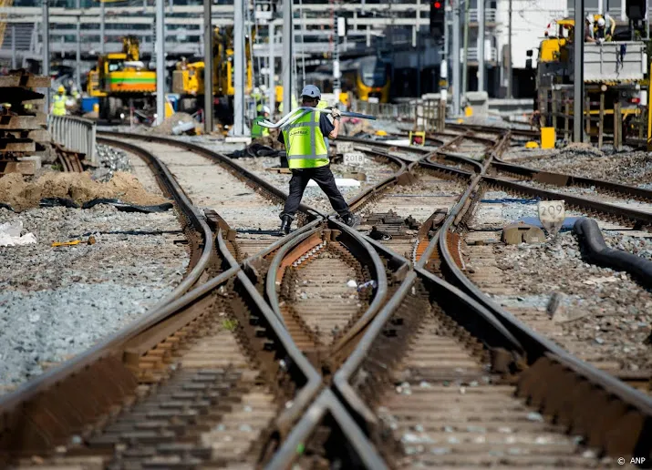 prorail rondt werkzaamheden spoor het gooi af