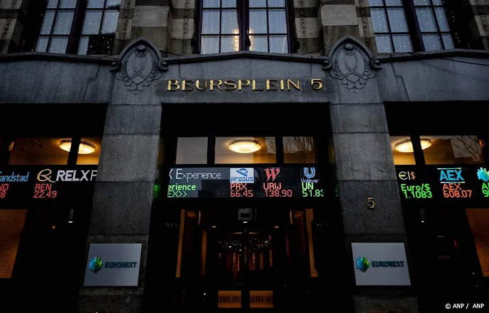 prosus op kop in licht hogere aex adyen onderaan