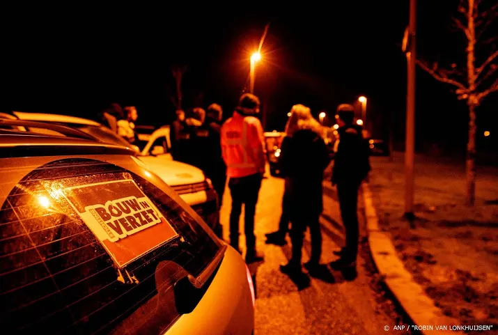 protestacties zorgen her en der al voor files
