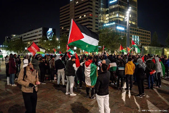protesten in den haag en rotterdam na aanval op ziekenhuis gaza