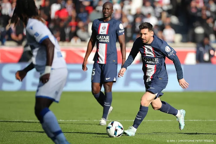 psg verwacht wereldkampioen messi volgende week terug