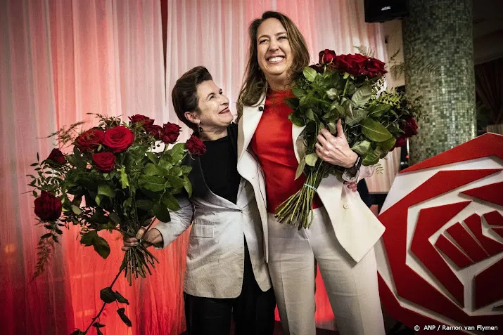 pvda leider ploumen amsterdam kleurt rood