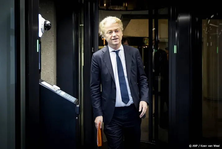pvv leider wilders ziet het niet meer fout gaan