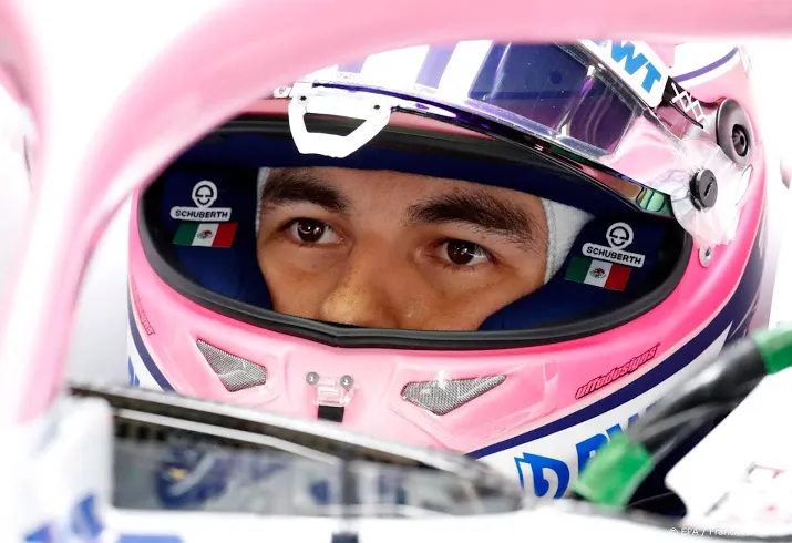 racing point handhaaft roze auto