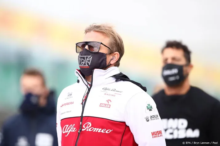 raikkonen beleeft weinig plezier aan recordrace formule 1