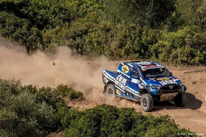 rallyrijder van loon mist dakar rally na positieve coronatest