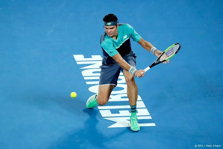 raonic klopt wawrinka in vier tiebreaks