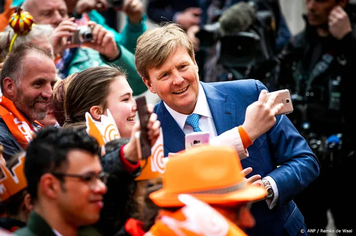 rapportcijfers koning iets gedaald