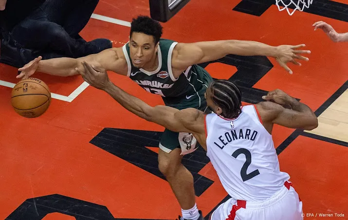 raptors verslaan bucks na dubbele verlenging