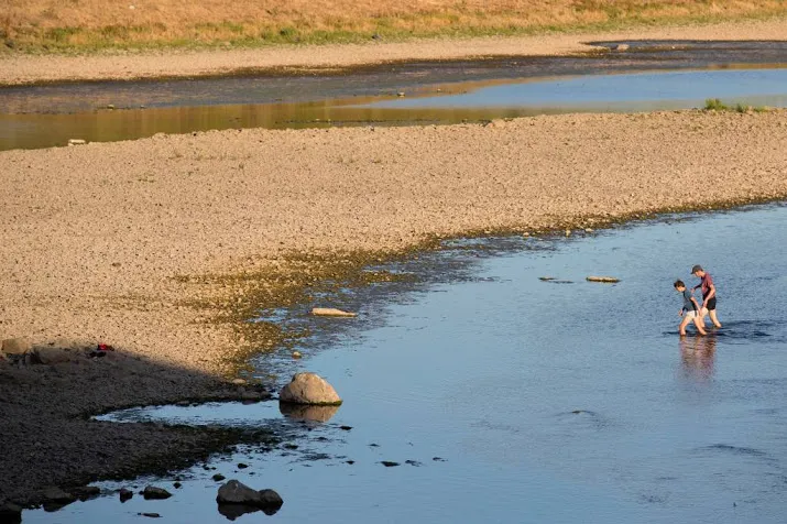 recorddroogte in delen nederland
