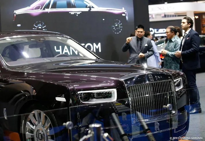 recordjaar voor autobouwer rolls royce
