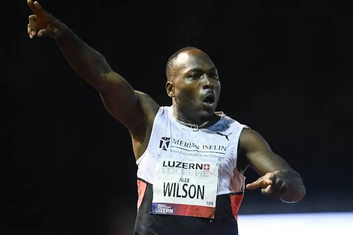records van zwitserse sprinter wilson niet erkend