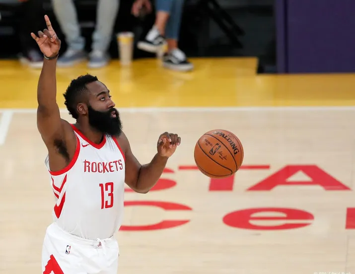recordscore van harden bij houston rockets