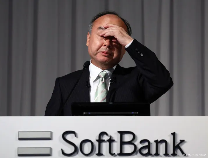 recordverlies voor softbank door tegenvallers met investeringen