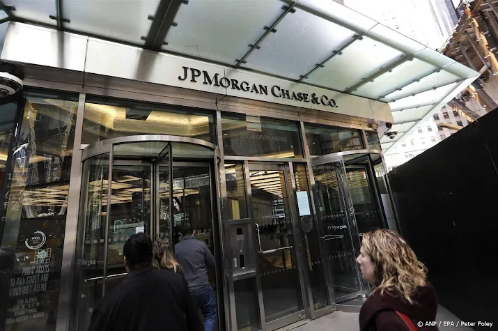 recordwinst voor grote amerikaanse bank jpmorgan chase