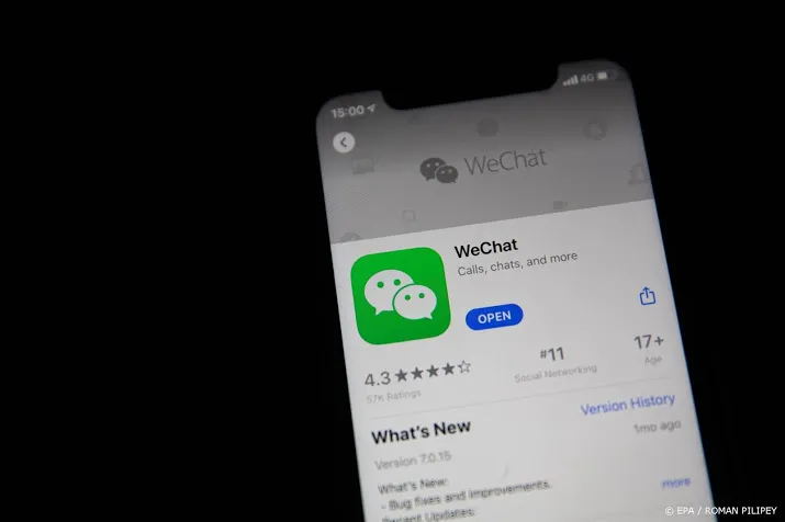 regering trump in beroep tegen blokkade verbod op wechat
