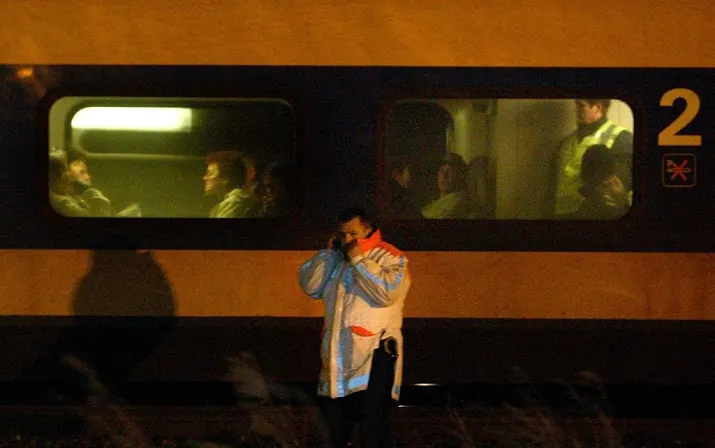 reiziger minder lang vast in gestrande trein
