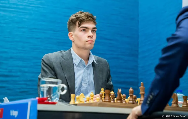 remise schaker van foreest tegen klassementsleider firouzja
